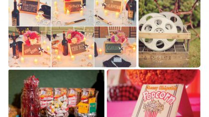 quirky movie wedding theme