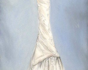 the wedding dress