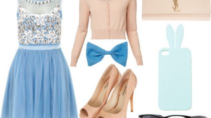 Wedding Guest Look: Zooey Deschanel