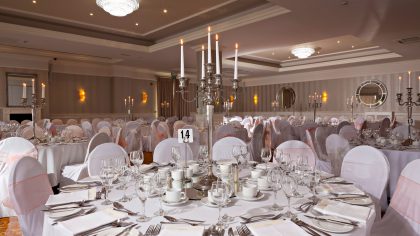 Refurbishment Wedding Suite at the Celtic Ross Hotel, Cork Wedding Venue