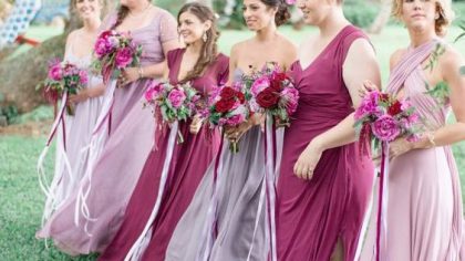 Mismatched Bridesmaid Dresses