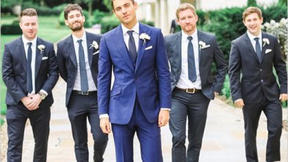 Groom & groomsmen